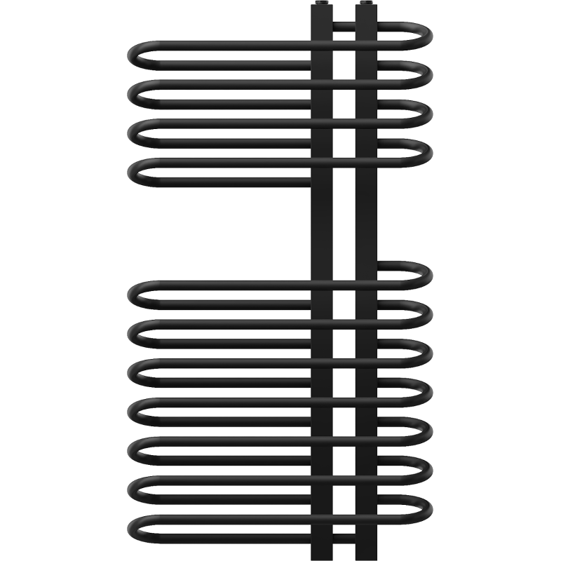 Mexen Ops fürdőszobai radiátor 1000 x 550 mm, 517 W, fekete - W122-1000-550-00-70
