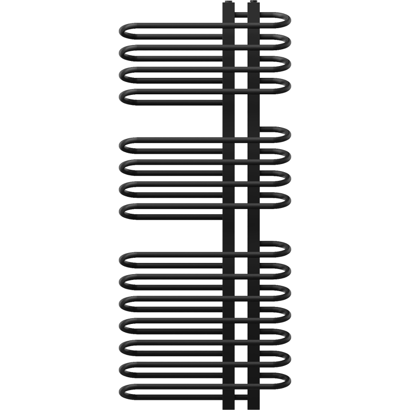 Mexen Ops radiator de baie 1300 x 550 mm, 694 W, negru - W122-1300-550-00-70