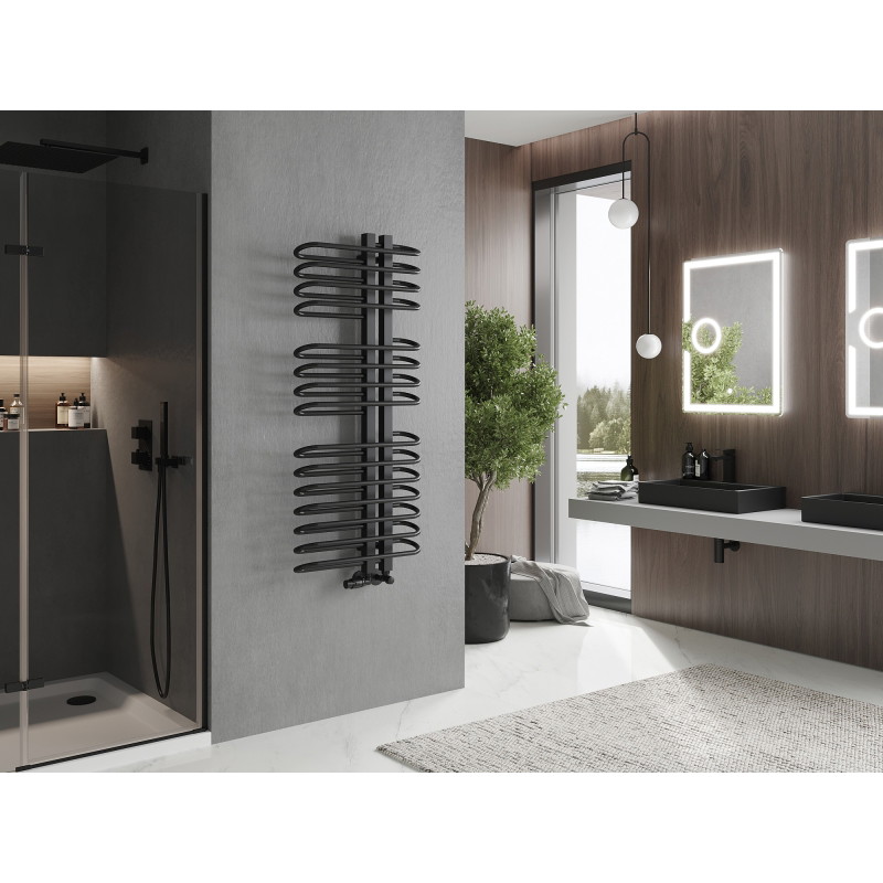 Mexen Ops radiator baie 1300 x 550 mm, 694 W, negru - W122-1300-550-00-70