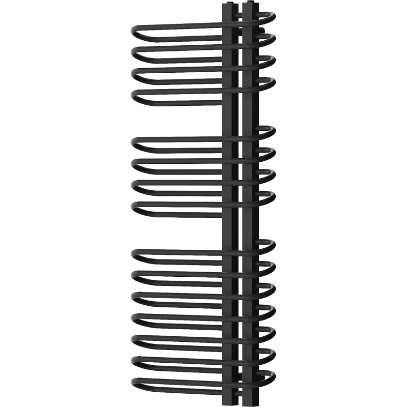 Mexen Ops fürdőszobai radiátor 1300 x 550 mm, 694 W, fekete - W122-1300-550-00-70