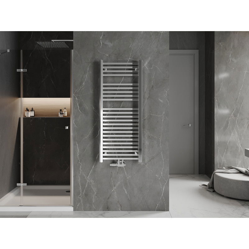 Mexen Pluton fürdőszobai radiátor 1200 x 500 mm, 493 W, króm - W106-1200-500-00-01