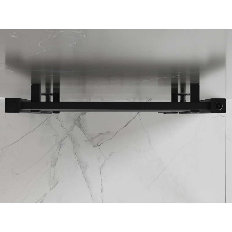 Mexen Pluton törölközőszárító radiátor 800 x 600 mm, 476 W, fekete - W106-0800-600-00-70