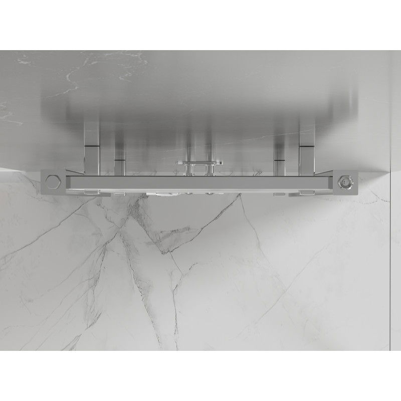 Mexen Pluton fürdőszobai radiátor 1200 x 500 mm, 493 W, króm - W106-1200-500-00-01