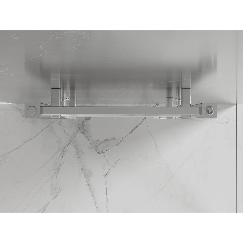 Mexen Pluton fürdőszobai radiátor 1200 x 500 mm, 493 W, króm - W106-1200-500-00-01