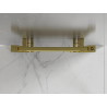 Mexen Pluton 1200 x 500 mm-es, 493 W teljesítményű, arany színű fürdőszobai radiátor - W106-1200-500-00-50