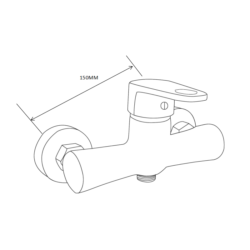 Mexen Kama DS75 zuhanyszett, fekete - 72504DS75-70