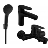 Mexen Kama R05 set de baie, negru - 72503R05-70