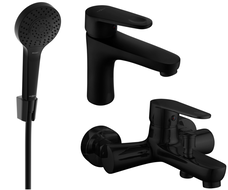 Mexen Kama R05 set de baie, negru - 72503R05-70