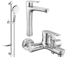 Mexen Kama DF05 fürdőkád készlet, króm - 72513DF05-00