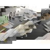 Mexen Enzo chiuvetă de granit cu un compartiment, cu picurător și baterie de bucătărie Aster, Bej - 6506-69-73450-07
