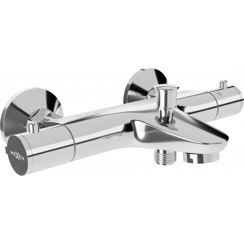 Mexen Nox baterie cadă termostatică, crom - 77350-00