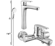 Mexen Kama DS05 fürdőkád készlet, króm - 72513DS05-00