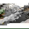 Mexen Enzo chiuvetă de granit cu un compartiment, cu picurător și baterie de bucătărie Aster, Neagră - 6506-77-73450-70-B