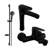 Mexen Kama Set de cadă DS05, negru - 72513DS05-70