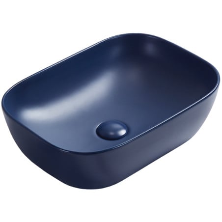Mexen Rita chiuvetă pe blat 45 x 32 cm, albastru mat - 21084542