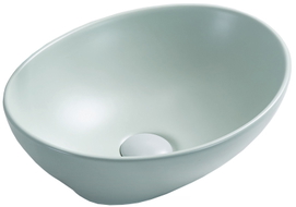 Mexen Elza 40 x 33 cm-es pultra szerelhető mosdókagyló, menta matt - 21014046