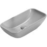 Mexen Klara chiuvetă de blat 46 x 23 cm, gri deschis mat - 21564661