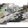 Mexen Elias chiuvetă de granit cu un compartiment, cu picurător și baterie de bucătărie Aster, Albă - 6511-20-73450-07-B