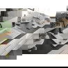 Mexen Elias chiuvetă de granit cu un compartiment, cu picurător și baterie de bucătărie Aster, Albă - 6511-20-73450-70-B