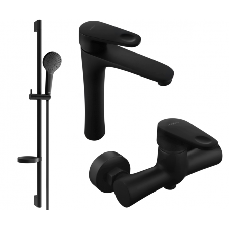 Mexen Kama DS05 set de duș, Neagră - 72514DS05-70