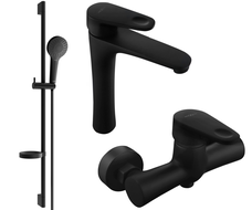 Mexen Kama DS05 set de duș, Neagră - 72514DS05-70