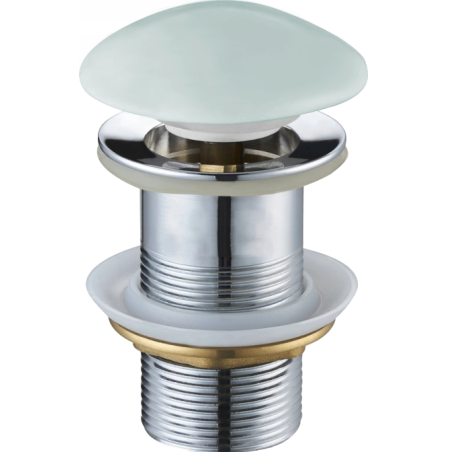 Mexen dop cu clapetă rotund, ceramică mentă mat - 79910-46