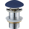 Mexen dop clic-clac rotund, mat ceramic albastru închis - 79910-42