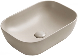 Mexen Rita 45 x 32 cm-es pult feletti mosdó, bézs matt - 21084566