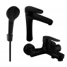 Set cadă Mexen Kama R05, negru - 72513R05-70