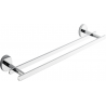 Mexen Loft suport dublu pentru prosoape, crom - 7012625-00