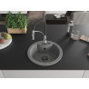 Mexen Diego chiuvetă de bucătărie din granit cu 1 cuvă și baterie Aster, gri - 6512-71-73450-07-B