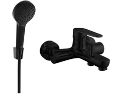 Mexen Kama R05 baterie de cadă cu set de duș, negru - 7253R05-70