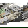 Mexen Bruno chiuvetă de granit cu un compartiment, cu picurător și baterie de bucătărie Aster, Bej - 6513-69-73450-57-B