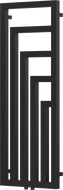 Mexen Alaska radiator decorativ 1216 x 440 mm, 542 W, negru - W205-1216-440-00-70