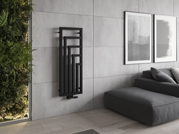 Mexen Alaska calorifer decorativ 1216 x 440 mm, 549 W, Neagră - W205-1216-440-00-70