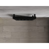 Mexen Alaska 1216 x 440 mm-es, 542 W-os dekoratív radiátor, fekete - W205-1216-440-00-70