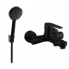 Mexen Kama R75 baterie de cadă cu set de duș, negru - 7253R75-70