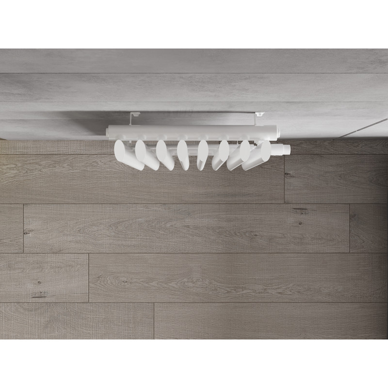 Mexen Atlanta dekoratív radiátor 1200 x 405 mm, 646 W, fehér - W211-1200-405-00-20