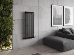 Mexen Atlanta calorifer decorativ 1200 x 405 mm, 646 W, Neagră - W211-1200-405-00-70