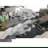 Mexen Bruno chiuvetă de granit cu 1 compartiment, cu scurgător și baterie de bucătărie Aster, negru pătat - 6513-76-73450-07
