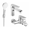 Mexen Pecos R05 set de baie, crom - 72703R05-00