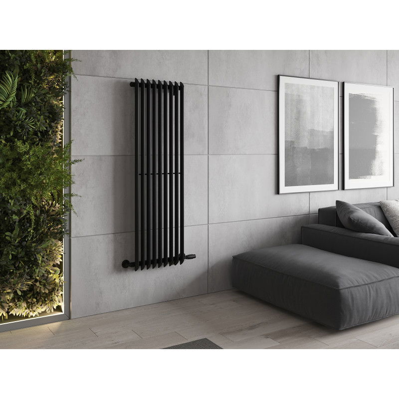 Mexen Atlanta radiator decorativ 1500 x 460 mm, 894 W, negru - W211-1500-460-00-70