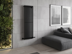 Mexen Atlanta calorifer decorativ 1500 x 460 mm, 894 W, Neagră - W211-1500-460-00-70