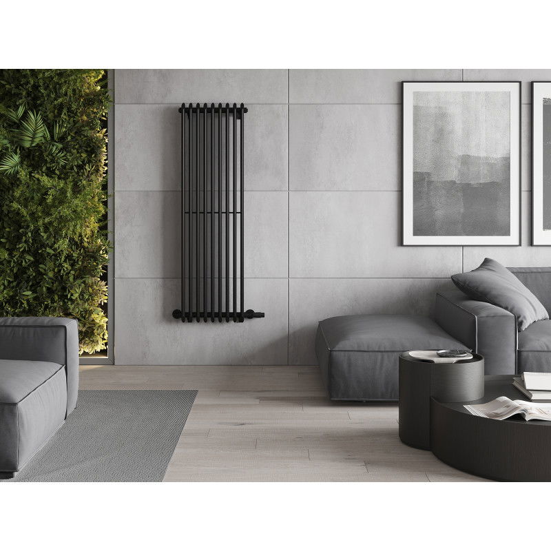 Mexen Atlanta radiator decorativ 1500 x 460 mm, 894 W, negru - W211-1500-460-00-70