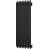 Mexen Aurora dísz radiátor 1200 x 450 mm, 917 W, Fekete - W212-1200-450-00-70
