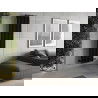 Mexen Aurora dísz radiátor 1800 x 450 mm, 1347 W, Fekete - W212-1800-450-00-70