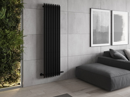 Mexen Aurora calorifer decorativ 1800 x 450 mm, 1347 W, Neagră - W212-1800-450-00-70