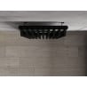 Mexen Aurora calorifer decorativ 1800 x 450 mm, 1347 W, Neagră - W212-1800-450-00-70