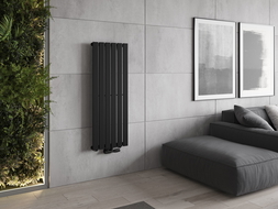 Mexen Boston calorifer decorativ 1200 x 452 mm, 611 W, Neagră - W213-1200-452-00-70