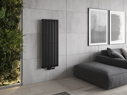 Mexen Boston dísz radiátor 1200 x 452 mm, 611 W, Fekete - W213-1200-452-00-70